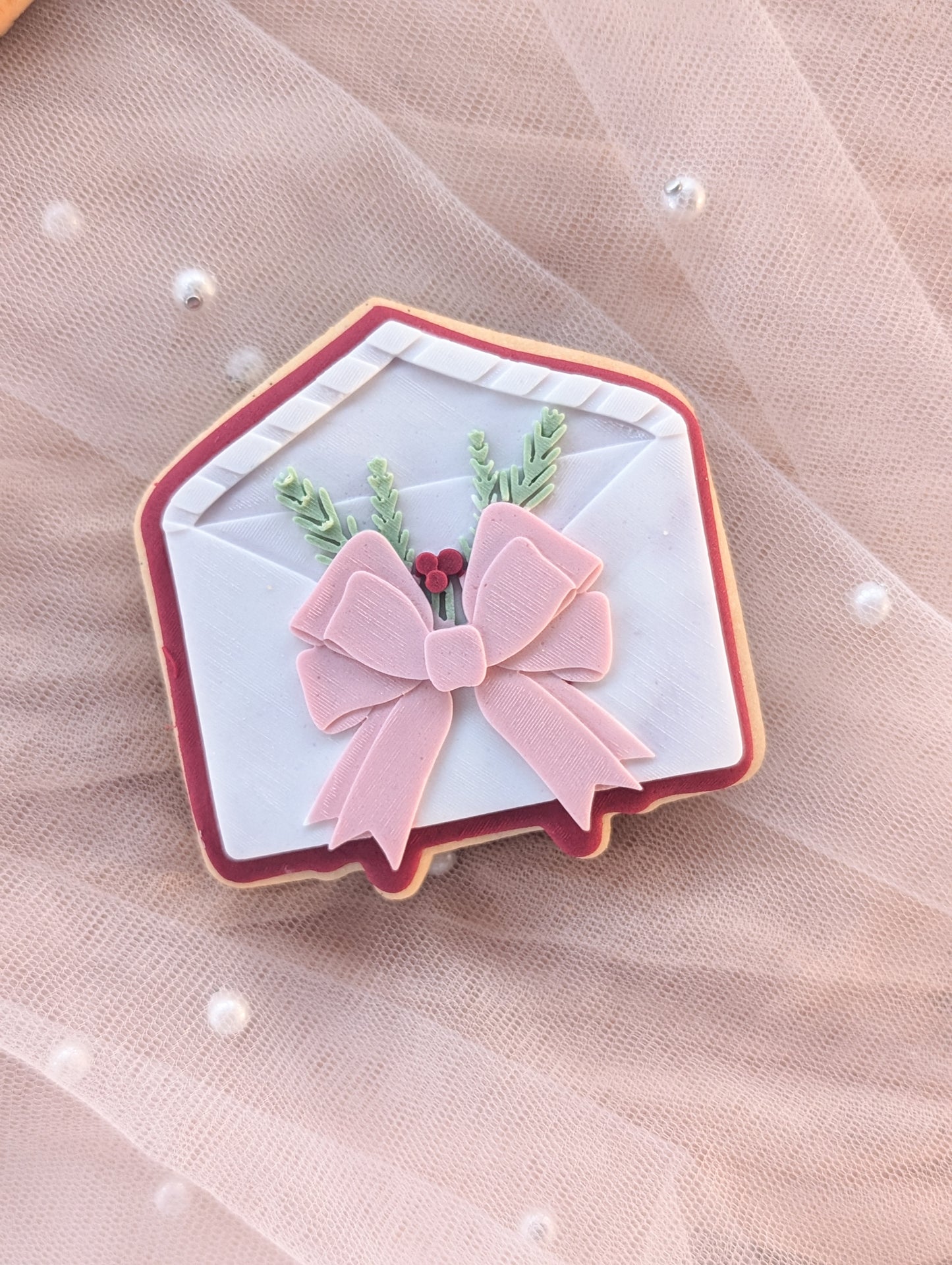 Christmas Letter with Bow