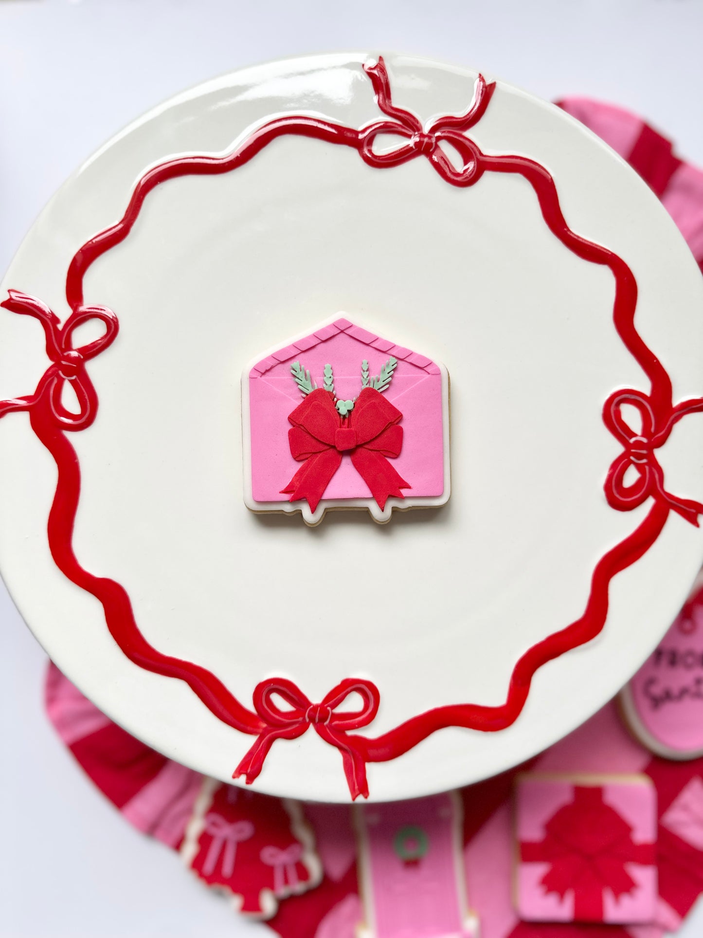 Christmas Letter with Bow