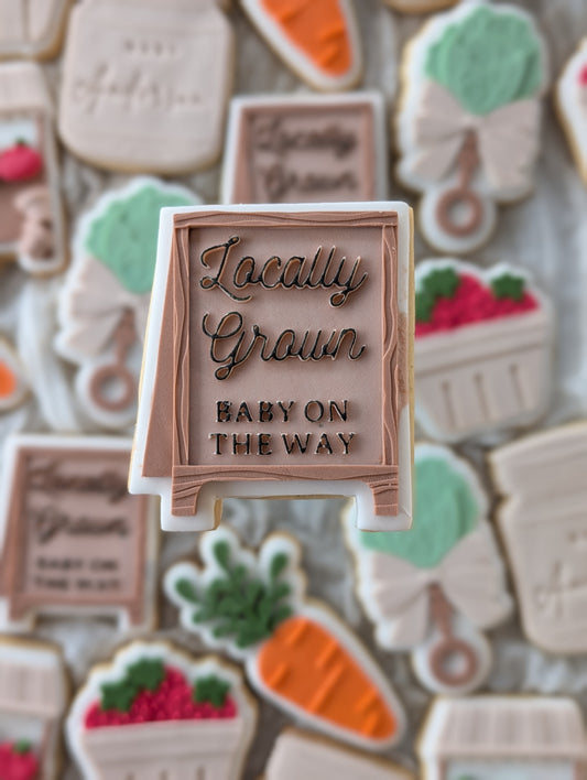 Locally Grown sign