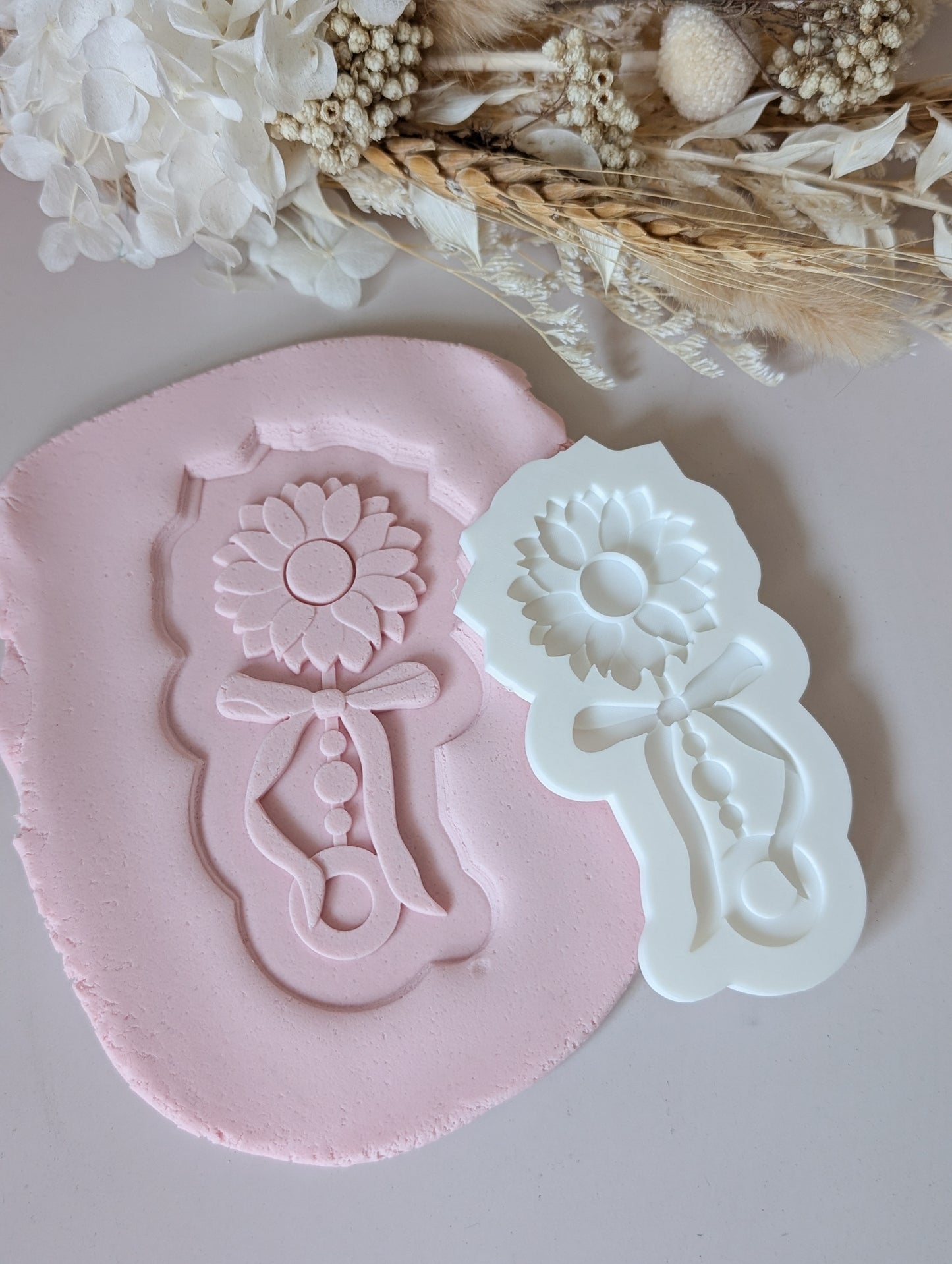 Sunflower Baby Rattle