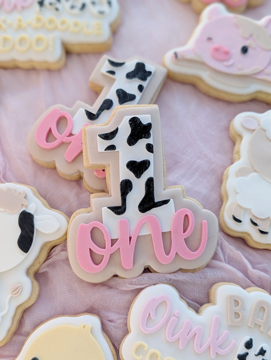 Cow print 1/one