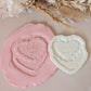 'Baby Girl' vintage heart