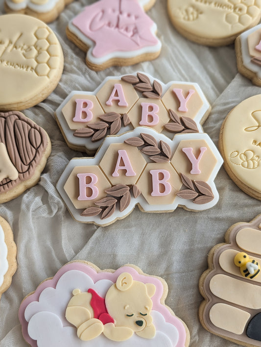 Hexagon Baby with Foliage
